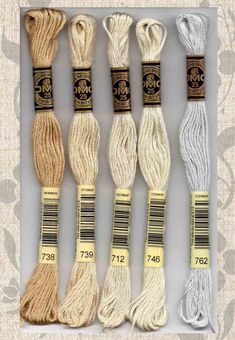 DMC Hilo de Algodón Trenzado Color 597 para el bordado /& Cross Stitch