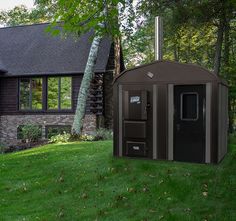 installing an outdoor wood burning furnace or outdoor wood boiler