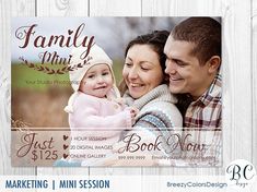 mini session template download senior photography marketing family photography flyers