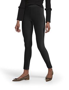 Hue womens Wide Waistband Blackout Cotton Leggings Assorted Hosiery