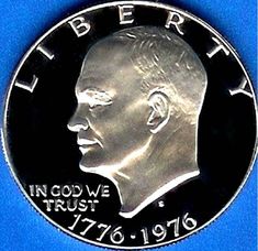 A 1976-S Eisenhower Dollar Cameo /"PROOF/" 40/% Silver US Mint IKE Lot of 5