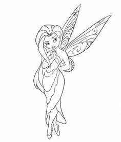 There Is No Second Thought When It Comes To Girls Love For Fairies Here We Give You Collection Of 25 Free Printable Fairy Coloring Pages Your Princess