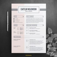 Resume Templates Indesign Unique Beta Resume Template Indesign Indd Resume Templates Pinterest . Resume Templates Indesign Awesome Beta Resume Template Indesign Indd Resume Templates Pinterest .