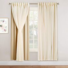 Free Tie Backs Pair of Voile Net Panels SLOT TOP Curtains Free Tie Backs Pair of Voile Net Panels SLOT TOP Curtains
