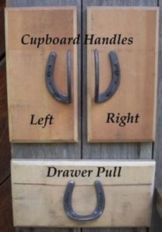 Remove Rust From Metal Tools And Found Objects Without Scrubbing Horseshoe Drawer And Cabinet Handles Especially Like Those Pulls Want These In The Tack Room
