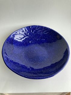 Purple Hand thrown trinket pot tealight holder jewellery airclay