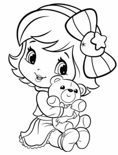coloring pages little girl kids zone coloring pages galore