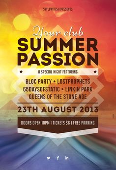 even though this is just an advertisement template i think it does flyer examples for events