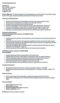 Expert resume writing 1st person