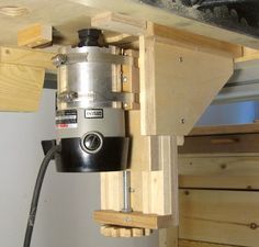 homemade router lift free
