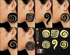 Exagerado Corte Por Láser Aretes Femeninos Acrílico Espátula Exagerado Corte Por Láser Aretes Femeninos Acrílico Espátula