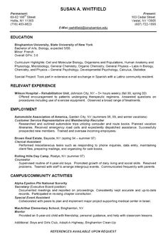 Resume writing for high school students maker