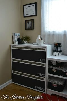 Lateral Metal File Cabinet Makeover Pinterest Filing Metals And Lateral Metal File Cabinet Makeover The Interior Frugalista