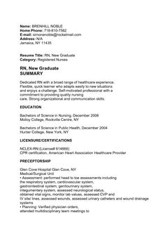 staff nurse resume example resume examples sample resume and job new graduate rn resumes