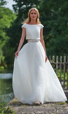 289 Best Wedding Tee Shirts Images On Pinterest Bridal Stephanie Allin Couture 2016 Wedding Dresses Love Letters Bridal Collection