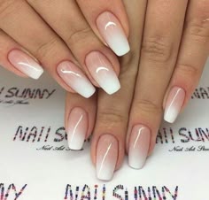 50 Amazing French Manicure Designs Cute French Nail Arts 2019