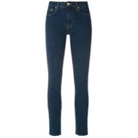 Lee Damen Jeans Sweatpants Relaxed Fit Blau Rocky Blue Lee Damen Jeans Sweatpants Relaxed Fit Blau Rocky Blue