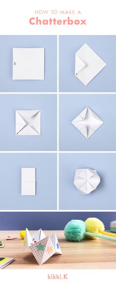 kikki k kikkik on pinterest how to make a chatterbox fortune teller paper craft ideas