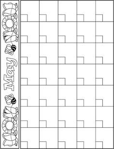 preschool calendar templates