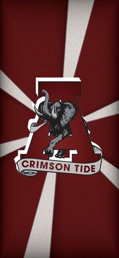 Alabama Crimson Tide Wahol/'s Bama Logo Saban Print