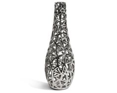 Beautiful 37cm Mirrored Mosaic Boat Dish Gift Home Decor Accessories Vase Pretty