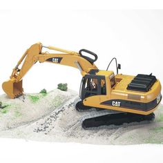 NUOVO Bruder Toys Caterpillar Skid Steer Bobcat CAT SCAVATRICE BRUDER 02431 SCALA 1:16