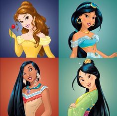 Infográfico mostra todos os vestidos que as princesas da Disney já usaram