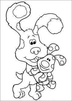blues clues was holding coloring pages for kids printable blues clues coloring pages for kids - Blues Clues Coloring Pages blues clues was holding coloring pages for kids printable blues clues coloring pages for kids - Blues Clues Coloring Pages