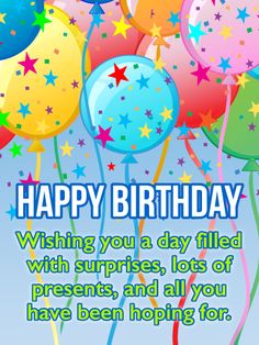 wishing you the happiest