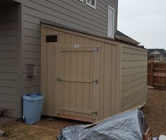 4x8 Lean To Shed Build Out Doors Pinterest Storage 