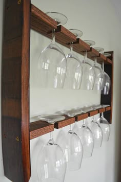 16 Rustic Wine Gl Rack Hanging Stemware Holder Display Wine Barrel Gl Holder Unique 10 Rack Sides Are Made From California Barrels And Two Oak Shelves That Will Hold Of Your