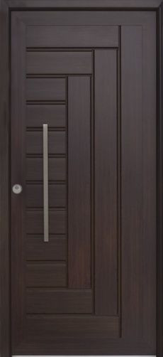 puertas modernas exteriores hierro madera y crital - Google Search Wooden Door Entrance, Main Entrance Door Design, Sliding Doors, Entry Door Designs