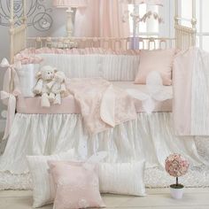 French Baby Nursery Decor Crib Bedding The Lil Princess Crib Bedding Set By Glenna Jean Along With