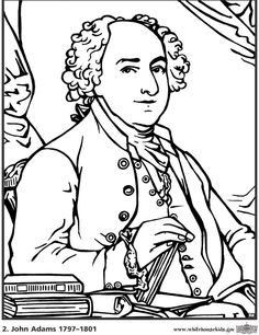 week 1 all things john adams john adams coloring pages