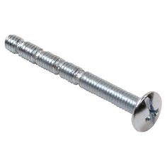 100 PACK #8 x 2/" Slotted Machine Thread Break Away Sqaure Truss Head Screws