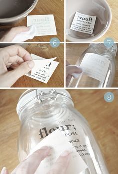 make jar labels