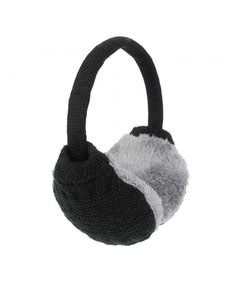 Turn Your Back To The World Winter Earmuffs Ear Warmers Faux Fur Foldable Plush Outdoor Gift