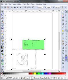 Generating A Engraving G Code Using Inkscape Step By Step Tutorial Amazing New Feature In Inkscape Is Gcode Too Free Cnc Software Diy Cnc Router Cnc Software