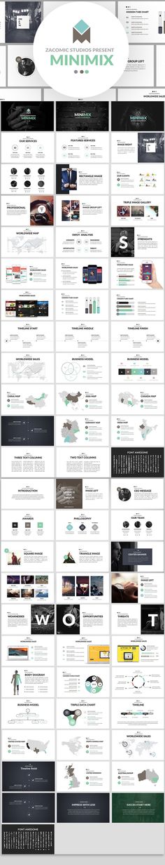38 best modern powerpoint templates images on pinterest in 2018