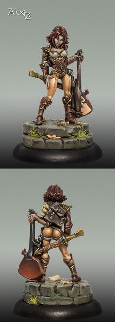 Pathfinder Series Lady Moray Bard Miniature by Reaper Miniatures RPR 60141
