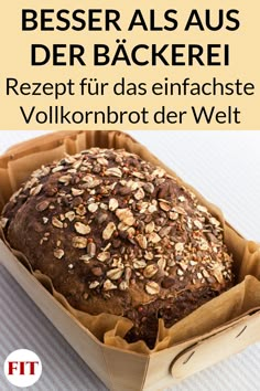 Healthy Bread Recipes, Healthy Breakfast Recipes Easy, Easy Breakfast, Wheat Bread Recipe