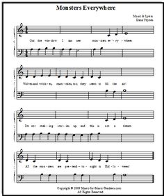halloween songs for beginner piano students check out the free halloween music