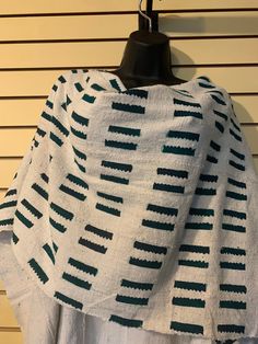 Mudcloth Wrap Mudcloth Jacket Mudcloth Shawl African Wrap African Shawl African Cape White Mudcloth Shawl Bogolan Wrap