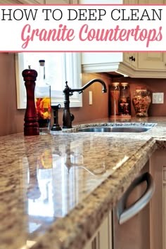 7 Best Cleaning Granite Countertops Images Have Your Granite Countertops Lost Their Shine Check Out How To Deep Clean