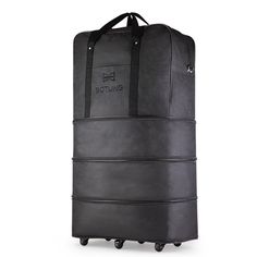 YunKo Storage Bag Clothes Storage Bins Beddings Blanket Bag Closet Organizer Storage Containers House Moving Bag Travelling Bag College Carrying Bag Camping Bag Black