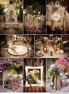 Fairytale Wedding Inspiration Via Weddingomania Kind Of A Fairy Woodland Feel It S Dffe But Cute