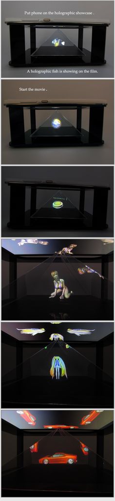 Projecteur holographique 3D Tablette 10 pouces