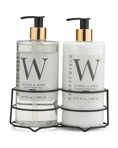Dish Soap Hand Lotion Set With Wire Caddy Meyer Lemon Hand Lotion Soap Wire Caddy Set
