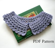 Detachable Crochet Collar Pattern PDF Inspiration cakepins.com