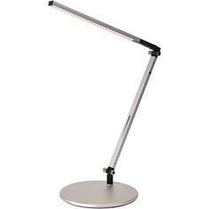 Gen 3 Equo Daylight Led Orange Desk Lamp With Touch Dimmer Illuminate Your Work E With This Silver Finish Energy Efficient Aluminum Desk Lamp Featuring One Touch Dimming And On Off Capabilities